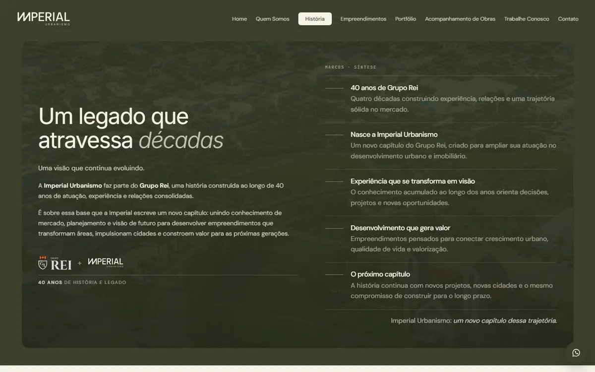 História da empresa